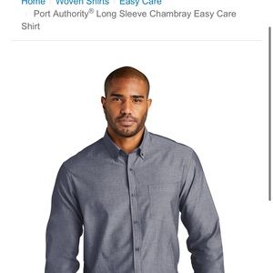 Port Authority men’s Brand New (no tags) dress shirts with Acura logo front/ lef